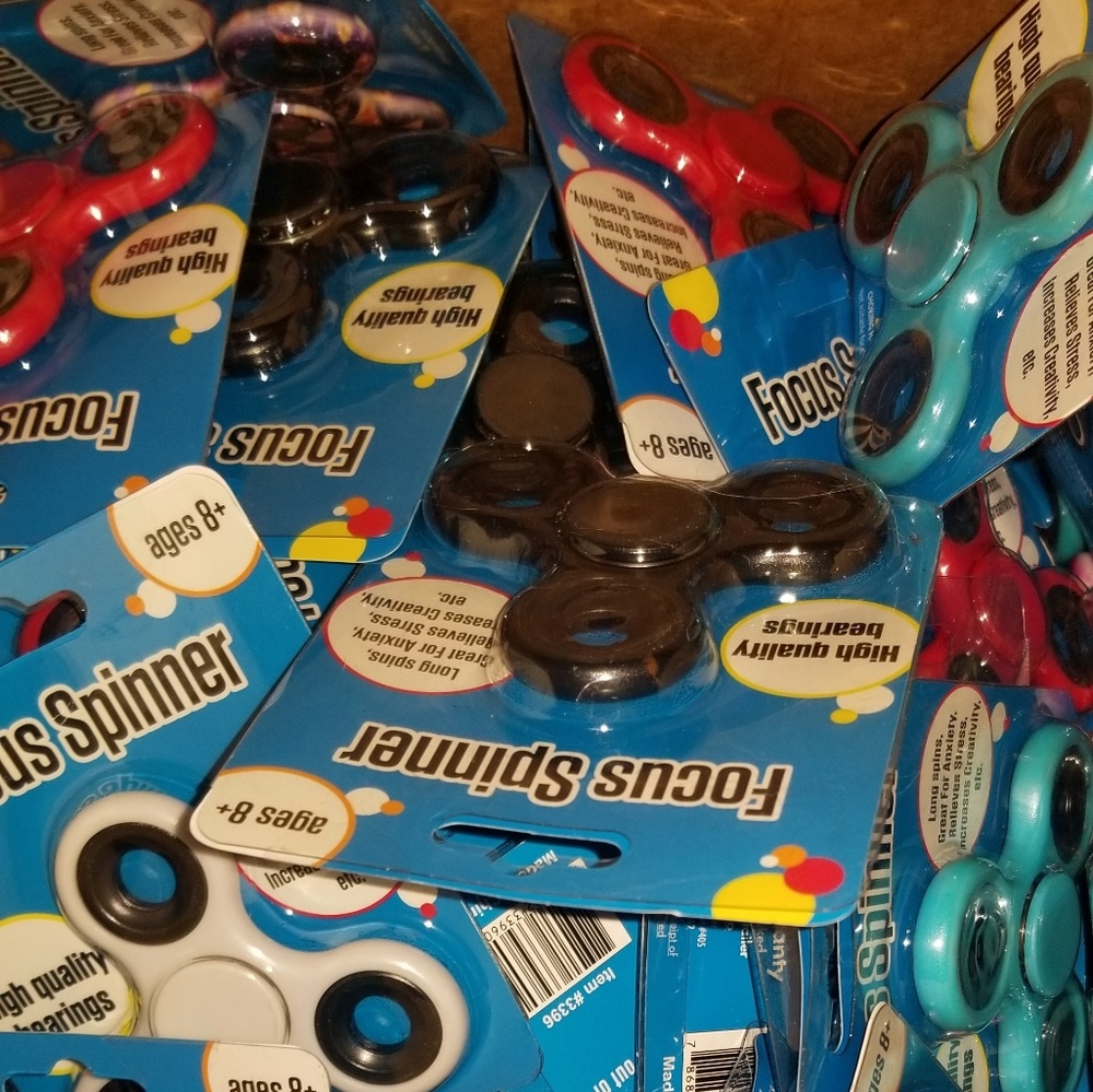 50 new fidget spinners